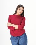 Long Sleeve Top – Burgundy