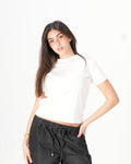 Short Sleeve Top – Off White
