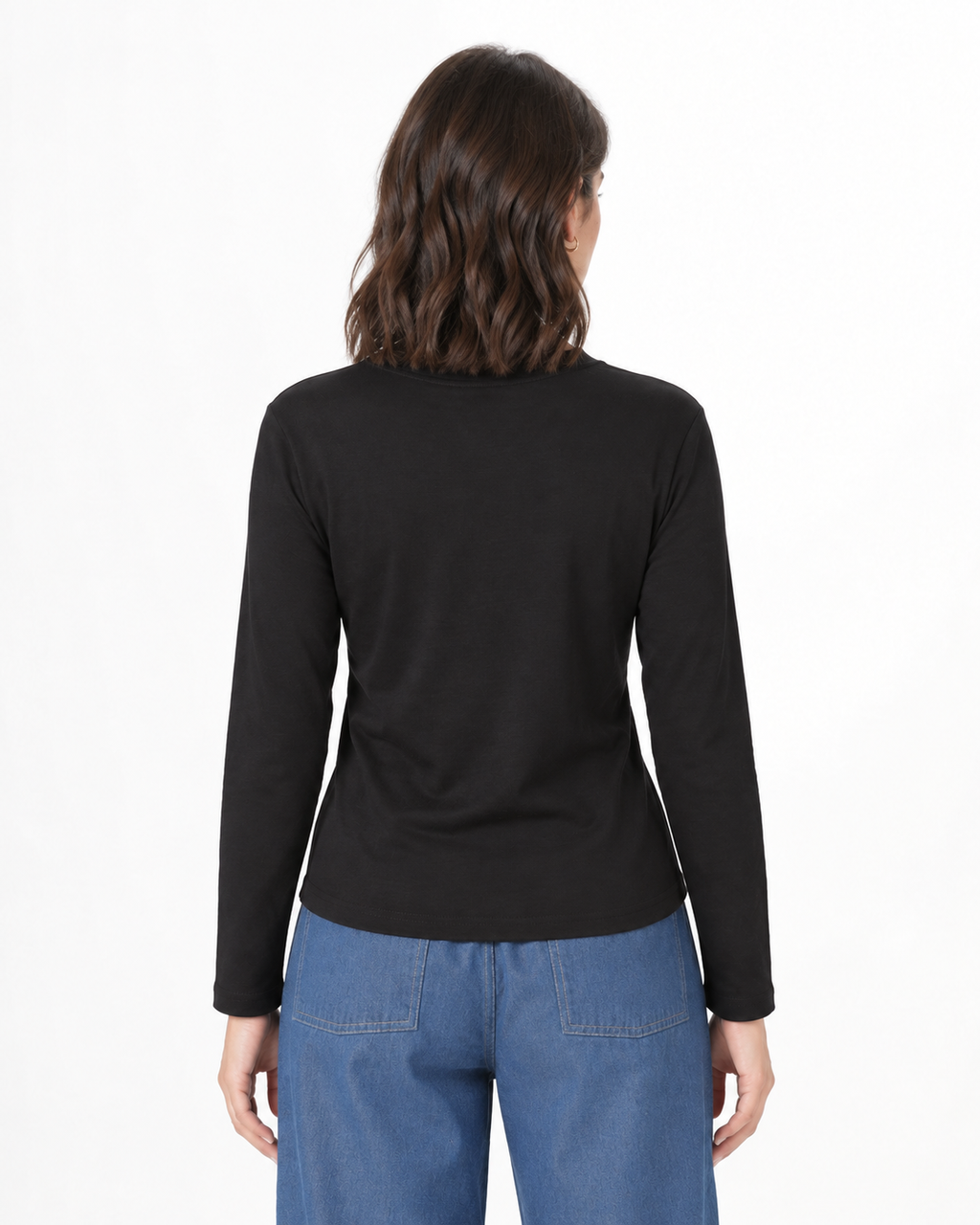 Long Sleeve Top – Black